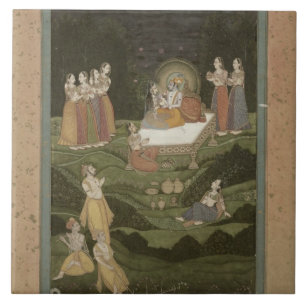63.794 'Tambula-Seva', Krishnagar, West-Bengal, 17 Tegeltje