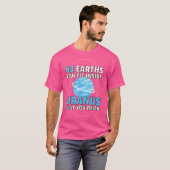 63 Aarde kan passen Uranus Planeet Galaxy Astronom T-shirt (Voorkant volledig)