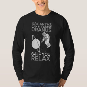 63 aarde past in Uranus Funny Planet 1 T-shirt