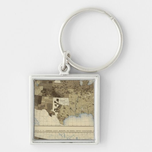 63 Belastingen, schulden 1890 Sleutelhanger (Voorkant)