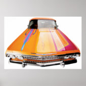 63 Chevy Impala omkeerbaar Poster van lopercellen (Voorkant)