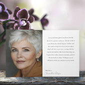 63 & Fabulous Orchid Photo Birthday Greeting Card Kaart