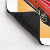 63 Gesplitst venster Redon Yellow Muismat (Hoek)