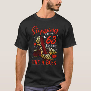 63 jaar naar mijn 63e verjaardag meisjes t-shirt