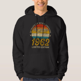 63 jaar oud 1962 Retro Geweldige 63e verjaardag ca Hoodie