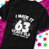 63 Jaar Oud Sarcastisch Meme Grappig 63e Verjaarda T-shirt
