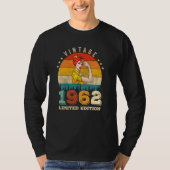 63 jaar oude Bday 1962  63ste Verjaardag Vrouwen T-shirt (Voorkant)