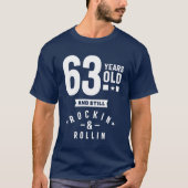 63 jaar oude cadeau | 63e verjaardag van cadeauide t-shirt (Voorkant)
