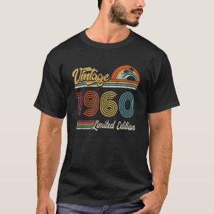 63 jaar oude Vintage 1960 63e verjaardag 1 T-shirt