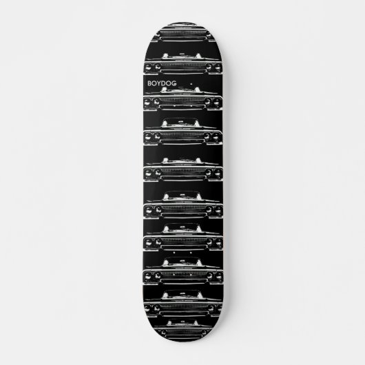 63 laagrider - Gepersonaliseerd Skateboard (Voorkant)