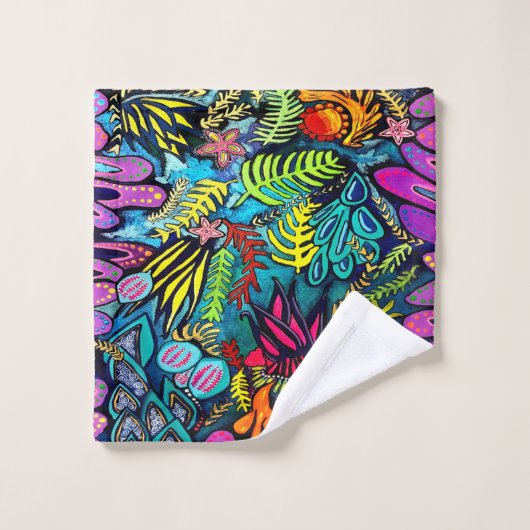 63 Marine Life Towels SET Bad Handdoek (Wasdoekje)