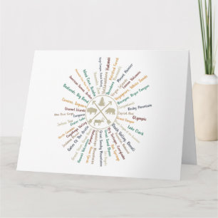 63 National Parks Map geeft US Park Campin Kaart