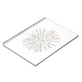 63 National Parks Map geeft US Park Campin Notitieboek (Linkerzijde)