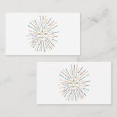 63 National Parks Map geeft US Park  Campin Visitekaartje (Voorkant / Achterkant)