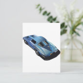 63_Split Window_Blue Briefkaart (Staand voorkant)