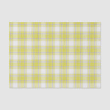 63 Tartan Pset Yellow, Grijs & Wit nr.