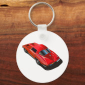 63 Venster splitsen Rood Sleutelhanger (Voorkant)