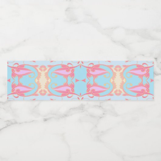 63 WATERFLES ETIKET (Enkel label)