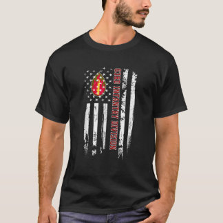 63e Infanterie Divisie Veteraan Vlag Veteranen D T-shirt