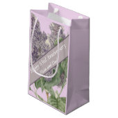 63e Jubileum Lila bewerkbaar Klein Cadeauzakje (Achterkant Gekanteld)