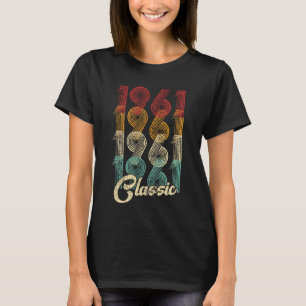 63e verjaardag Gift Classic 1961 63 jaar oud T-shirt