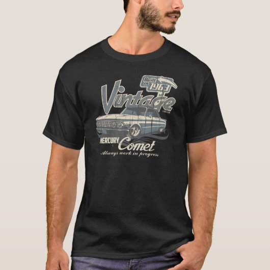 63komet-vintage t-shirt (Voorkant)