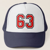 63rd Birthday Trucker Hat Pet (Voorkant)