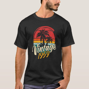 63ste verjaardag Vintage 1959 T-shirt