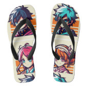 643 Anime stijl kleding - Flip Flop schoenen (Voetbed)