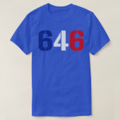 646 New York T-shirt (Design voorkant)