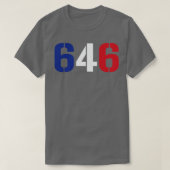646 New York T-shirt (Design voorkant)