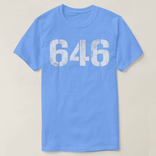 646  witte tekst t-shirt (Design voorkant)