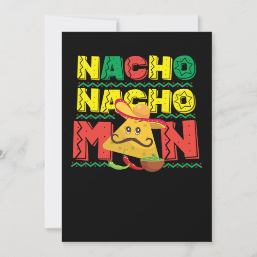64.Cinco De Mayo Nacho Nacho Man Nacho Save The Date (Voorkant)