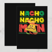 64.Cinco De Mayo Nacho Nacho Man Nacho Save The Date (Voorkant / Achterkant)