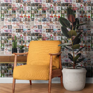 64 Fotosjabloon Collage Behang