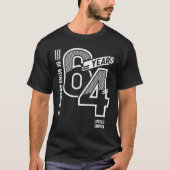64 jaar Geweldige - 64 jaar geboortedag T-shirt (Voorkant)
