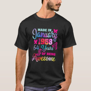 64 jaar Geweldige 64t T-shirt