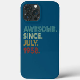 64 jaar oud 64e verjaardagsdecoraties Geweldig sin Case-Mate iPhone Case