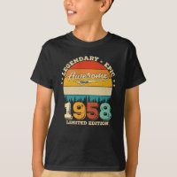 64 jaar oud Geweldige sinds 1958 64e geboorte Gift