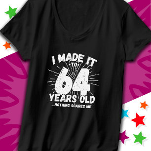 64 Jaar Oud Sarcastisch Meme Grappig 64e Verjaarda T-shirt