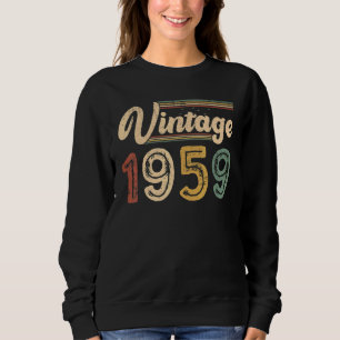 64 jaar oud Vintage Best of 1959 64th Verjaardag Trui