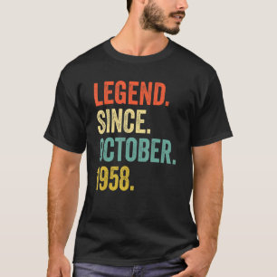 64 jaar oude  legering sinds oktober 1958 64 t t-shirt