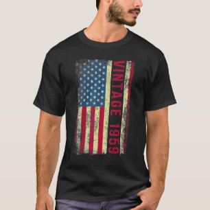 64 jaar oude Vintage 1959 Amerikaanse vlag 64e geb T-shirt