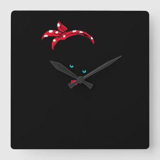 64.Nucleaire ingenieur Rosie De Riv Vierkante Klok