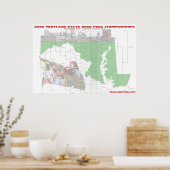 64-team, dubbele eliminatie toernooi steun poster (Keuken)