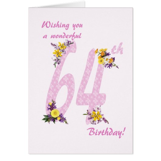 64e bloem Verdroogde getallen (Voorkant)