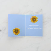 64e Jubileum Zonnebloem bewerkbaar Kaart (Binnen)