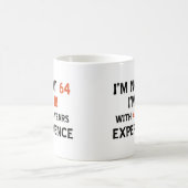 64e verjaardag design koffiemok (Center)