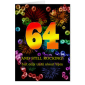 64e verjaardag nog steeds springend (Voorkant)