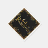 64e verjaardag servet (Hoek)